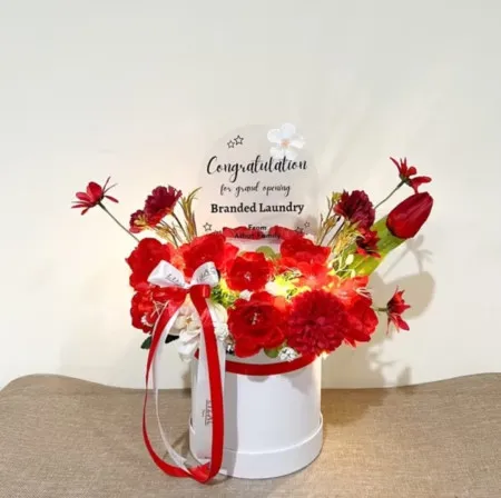 Bloom Box Akrilik Ucapan Grand Opening Enrekang